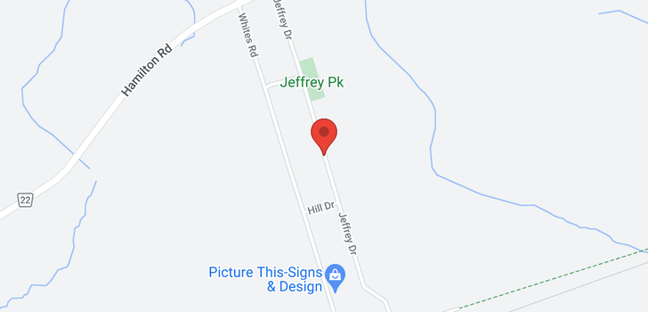 map of 129 JEFFREY DRIVE